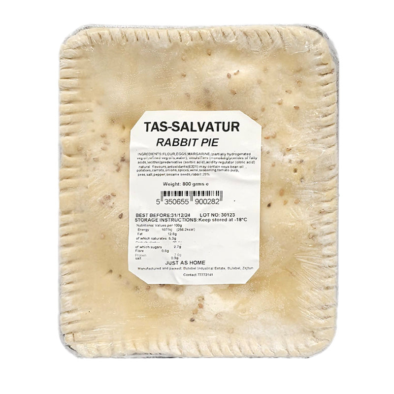 Tas Salvatur Rabbit Pie, 800g