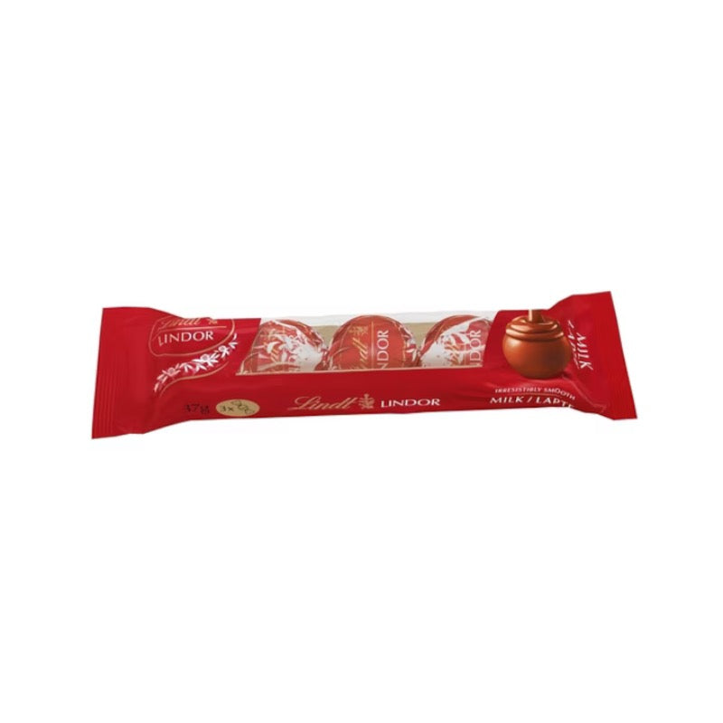 Lindt Lindor Chocolate Milk x3, 37g