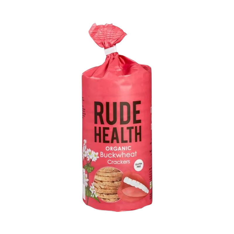 Rude Health Organic Crackers Buckwheat, 100g