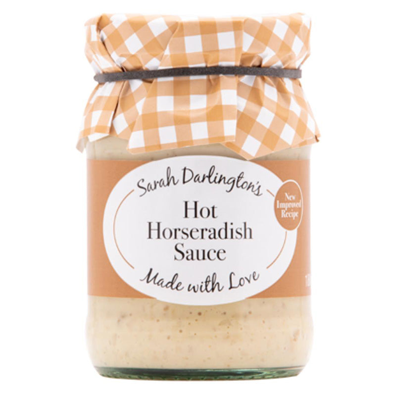 Mrs Darlington's Hot Horseradish Sauce, 180g