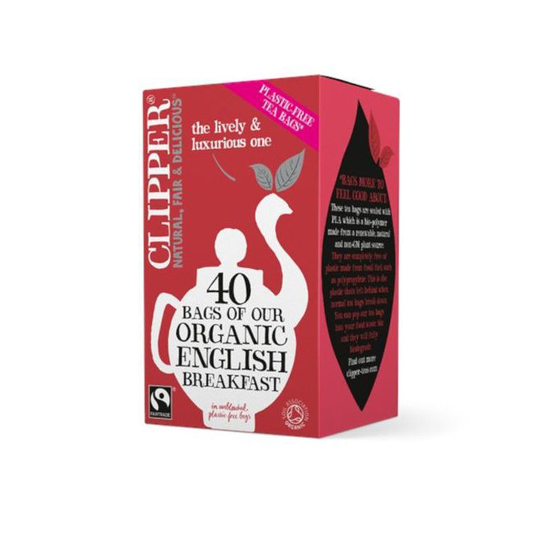 Clipper Organic English Breakfast, 40 Bags