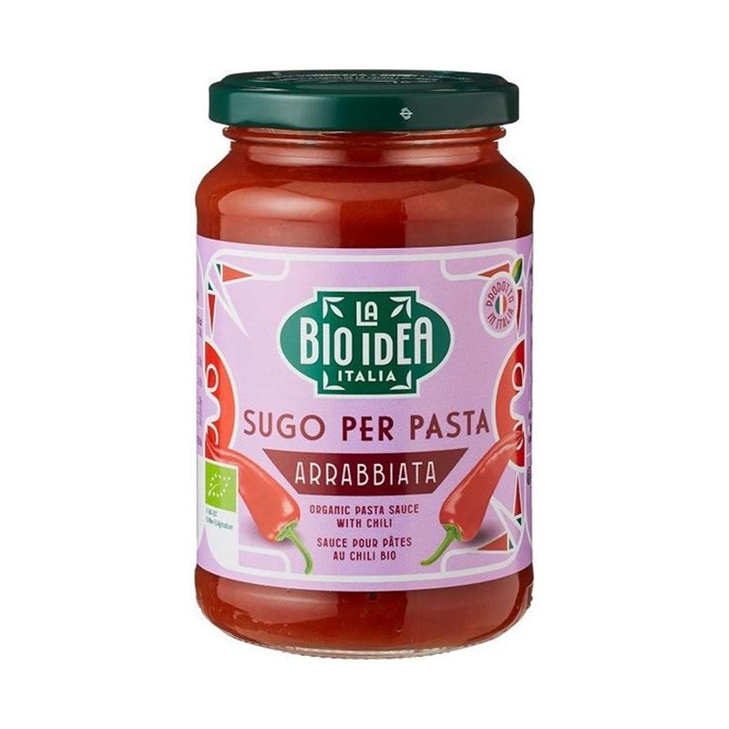 La Bio Idea Organic Pasta Sauce Arrabiata, 340g
