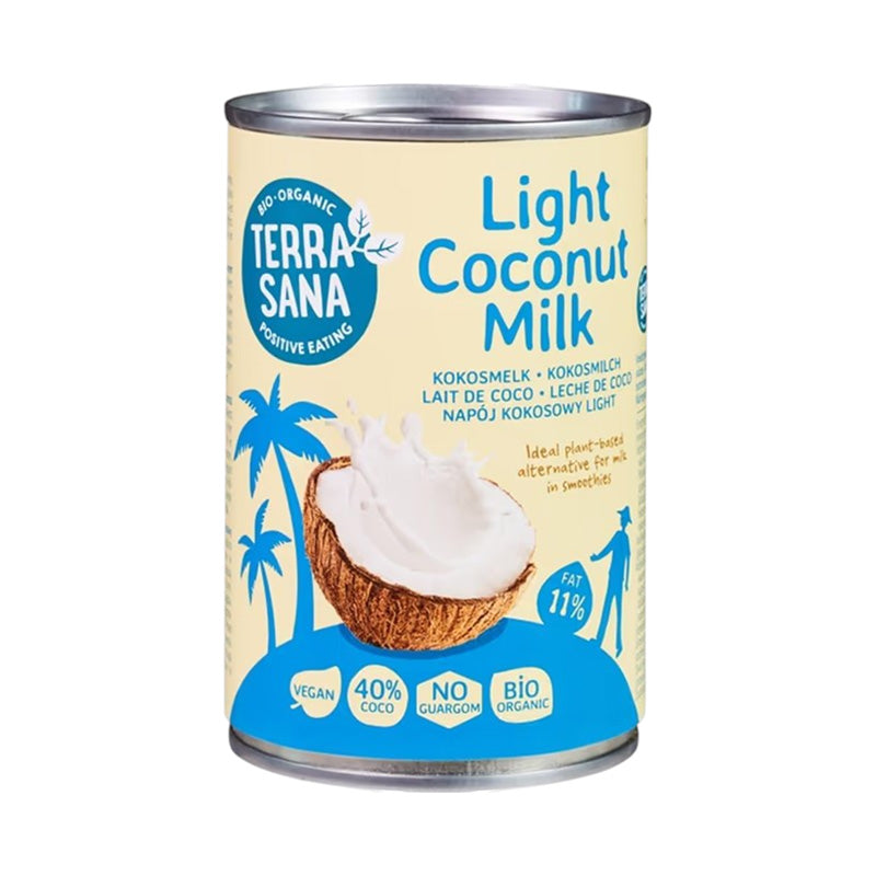 TerraSana Organic Light Coconut Milk, 400ml