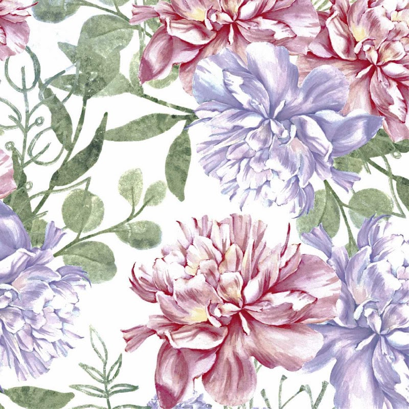 Paper + Design Pastel Flowers, X 20