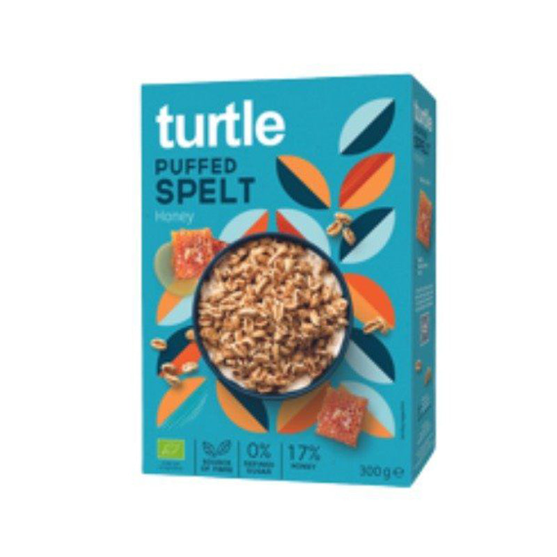 Turtle Organic Puffed Spelt, 300g