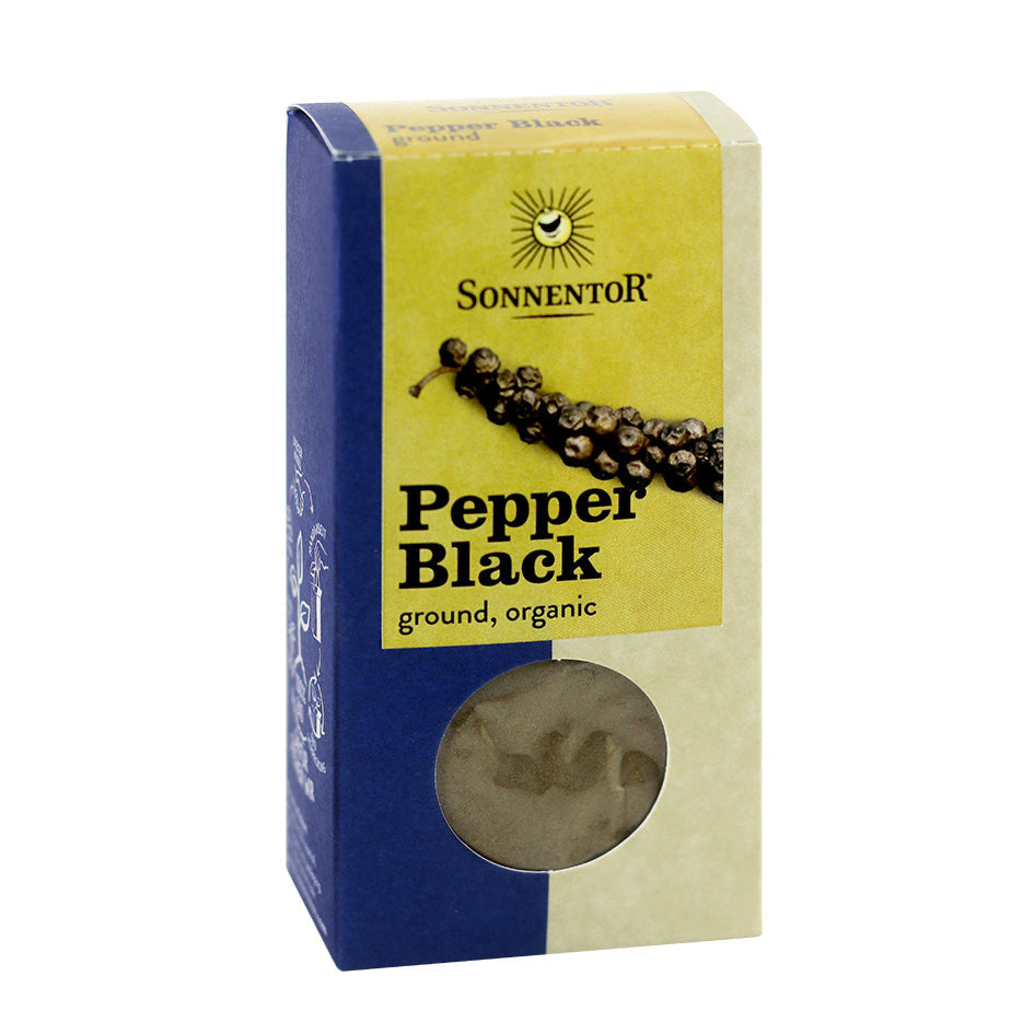 Sonnentor Organic Black Pepper Ground, 50g