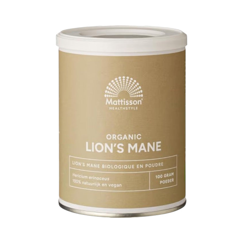 Mattisson Organic Lion's Mane Powder, 100g