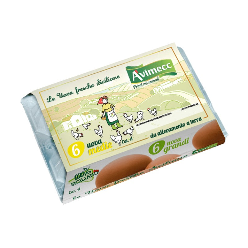 Amadori Free Range Eggs, X 6