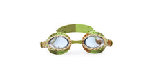 Load image into Gallery viewer, Bling2O Carnivore Brown Prehistoric Times Swim Goggles, 3+ years
