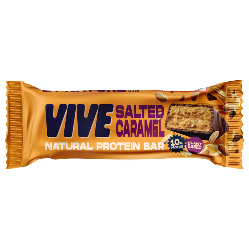 Vive Natural Protein Salted Caramel Snack Bar, 50g