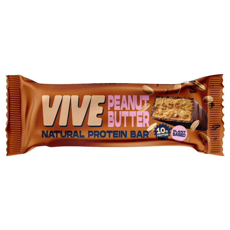 Vive Natural Protein Peanut Butter Snack Bar, 50g