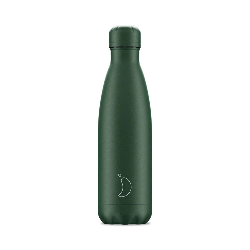 Chilly's Reusable Water Bottle Green, 500ml