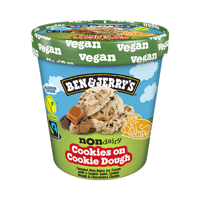 Ben & Jerry's Vegan Cookies on Cookie Dough, 465ml