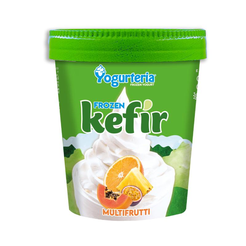 Yogurteria Multifruit Frozen Kefir, 500ml