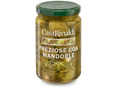 Casa Rinaldi Green Olives with Almond 290g Meats & Eats