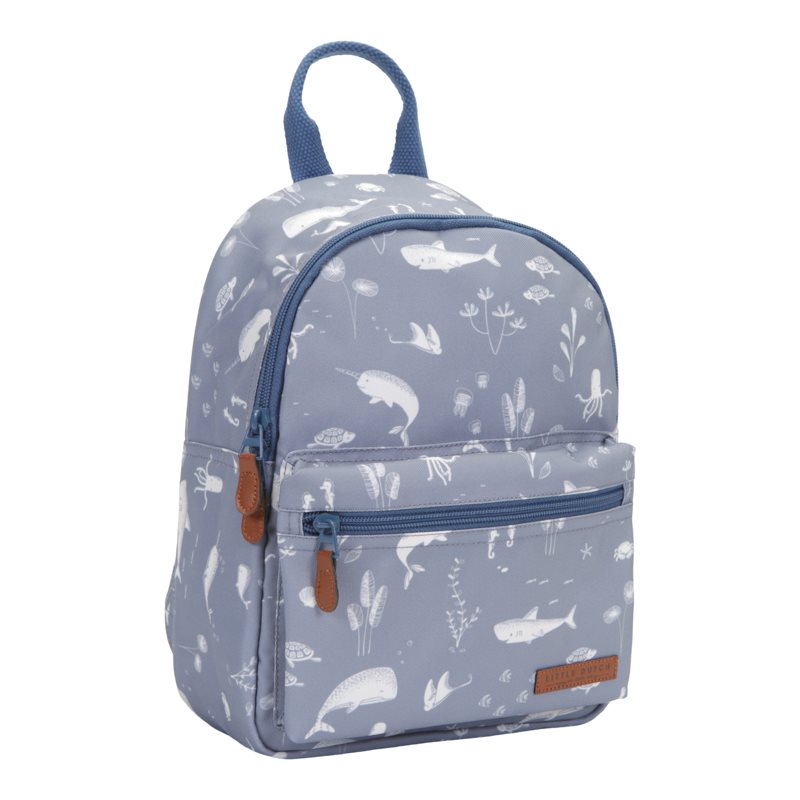 Kids backpack Ocean blue