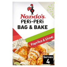 Load image into Gallery viewer, Nando&#39;s Peri-Peri Bag &amp; Bake Seasoning 20g
