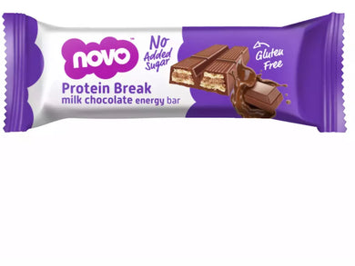 Novo Milk Chocolate Energy Bar 21.5g Meats & Eats