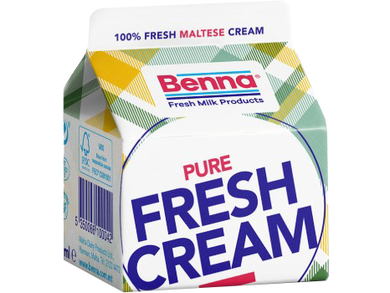 Benna Fresh Cream 250ml Meats & Eats