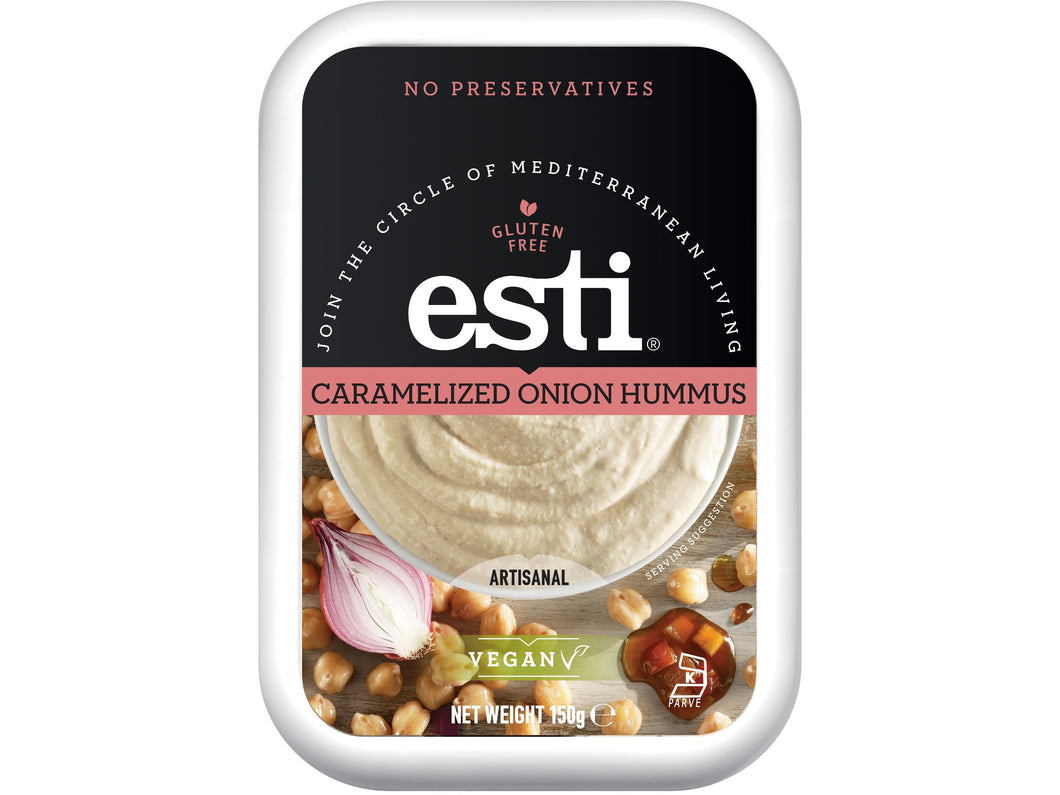 Esti Caramelised Onion Hummus 150g Meats & Eats