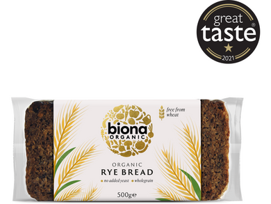 Biona Organic Rye Bread Hemp Seed 500g Meats & Eats