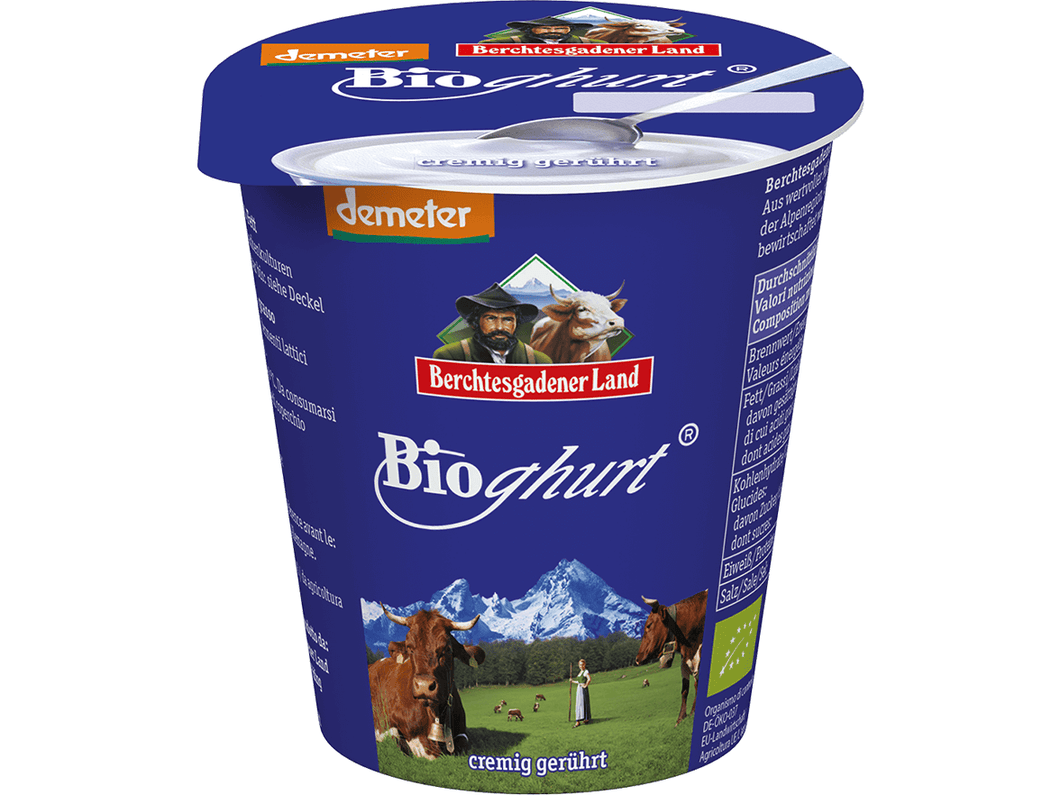 Organic  yoghurt natural, creamy stirred - Meats And Eats