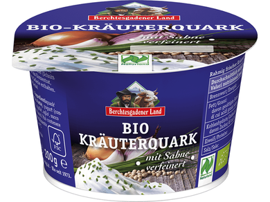 Organic Quark with herbs, 40% fat in drymatter - Meats And Eats