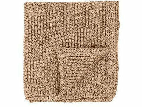 Dishcloth, Brown, Cotton - Meats And Eats