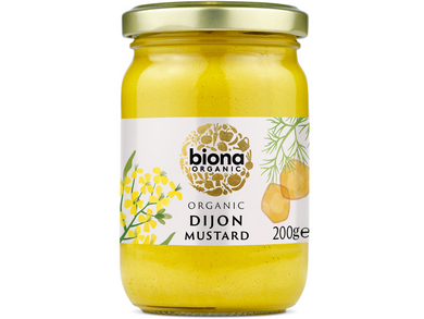 Biona Organic Dijon Mustard 200g Meats & Eats