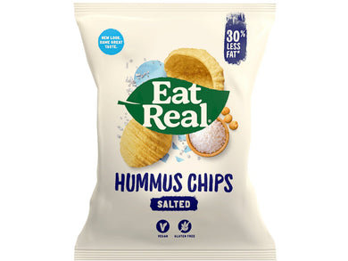 Eat Real Hummus Chips Salted 45g Meats & Eats
