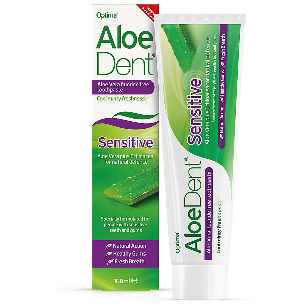 AloeDent - Sensitive Fluoride Free Toothpaste 100ml