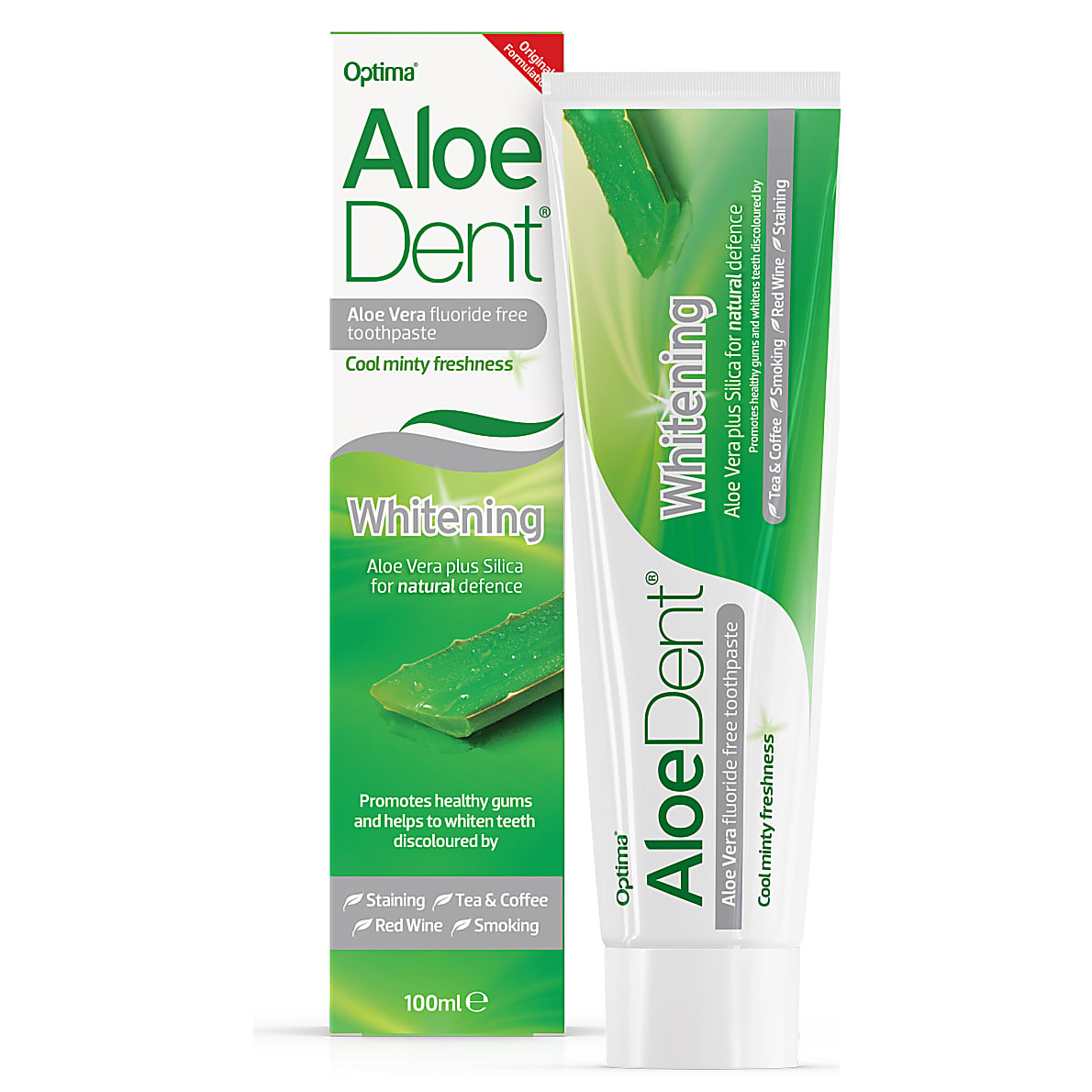 AloeDent Whitening Toothpaste, 100ml - Shop Now - Meats & Eats