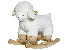 Load image into Gallery viewer, Laasrith Rocking Toy, Sheep, White, Polyester - Meats And Eats
