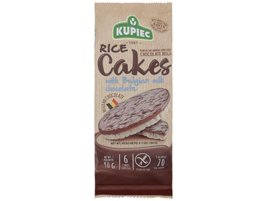 Kupiec Rice Cakes with Milk Chocolate 90g Meats & Eats