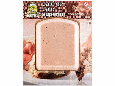 Martiko Superior Duck Pate with Mushrooms 75g - Meats And Eats