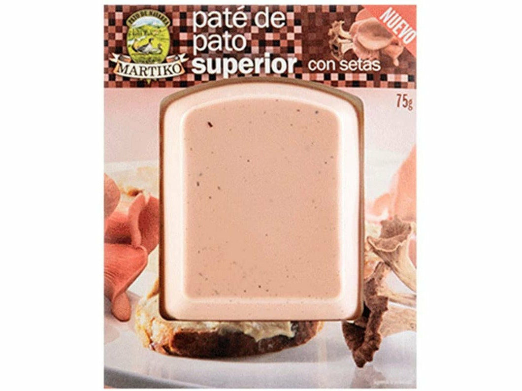 Martiko Superior Duck Pate with Mushrooms 75g Meats & Eats