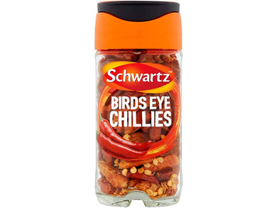 Schwartz Chilli Birds Eye Extra Hot 11g Meats & Eats