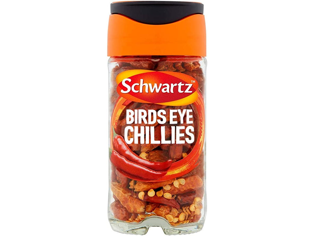 Schwartz Chilli Birds Eye Extra Hot 11g Meats & Eats