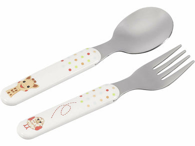 Learn-To-Eat Cutlery Sophie the Giraffe Theme - Meats And Eats