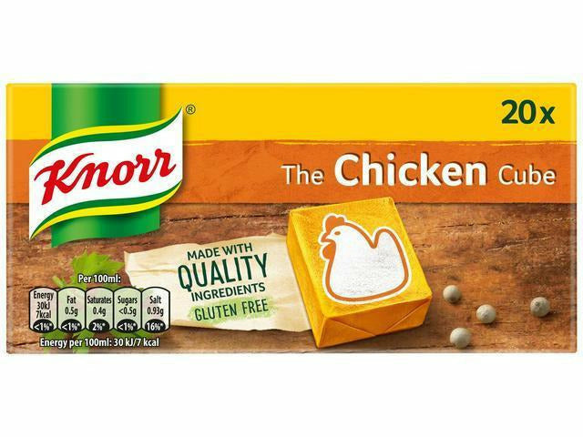 Knorr Stock Cubes - Chicken - Meats And Eats