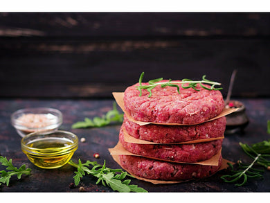 Fresh Organic beef burger x170g - Meats And Eats