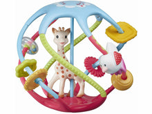 Load image into Gallery viewer, Sophie la girafe Twistin&#39; Ball Natural Teether Meats &amp; Eats
