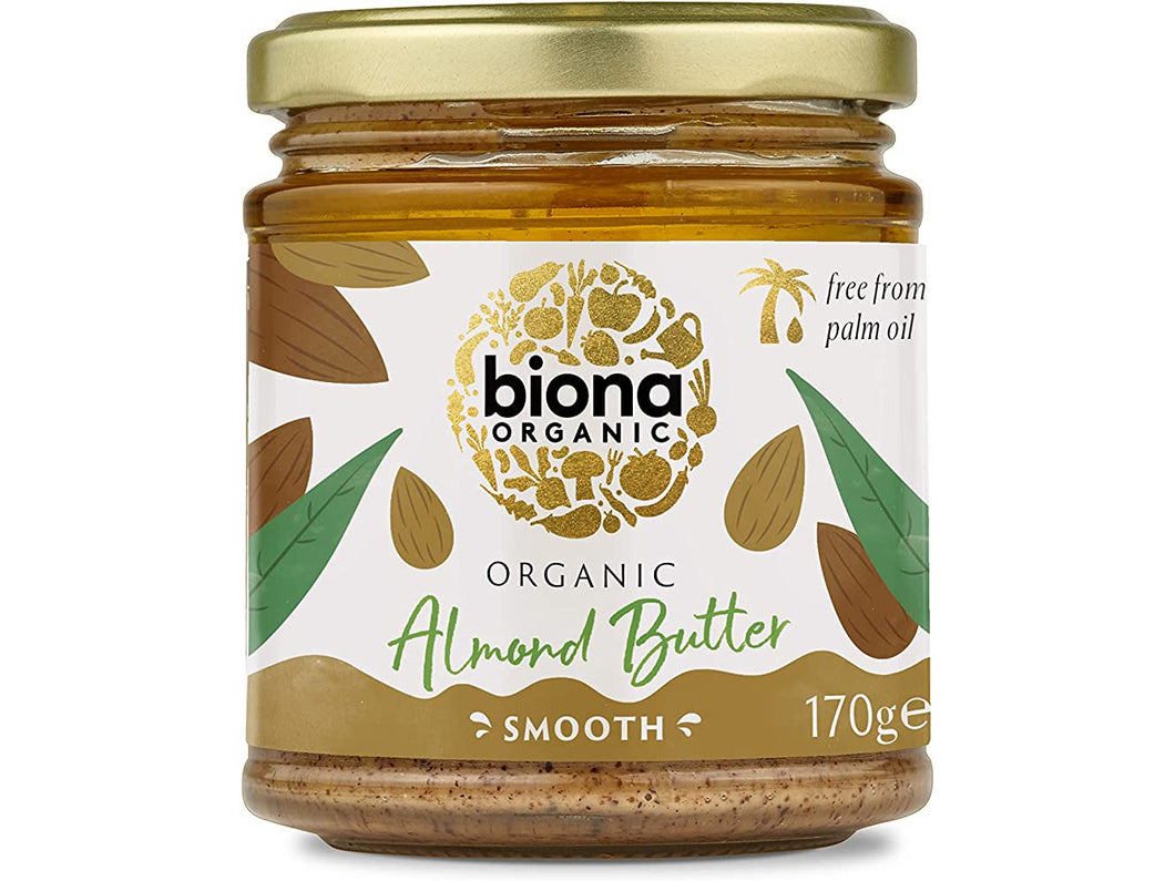 Biona Smooth Almond Butter 170g