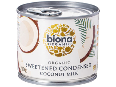 Biona Organic Sweetened Condensed Coconut Milk 210g Meats & Eats