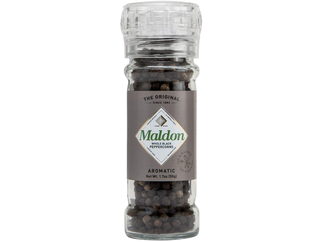Maldon Whole Black Peppercorn Grinder 50 g