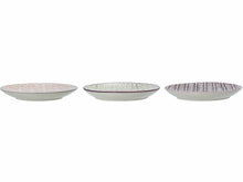 Load image into Gallery viewer, Maya Plate, Multi-color, Stoneware ( price is for 1) Meats &amp; Eats
