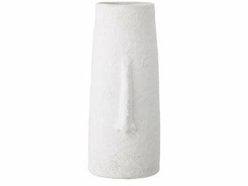 Deco Vase, White, Terracotta - Meats And Eats