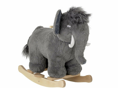 Rocking Toy, Mammoth, Grey, Polyester Meats & Eats