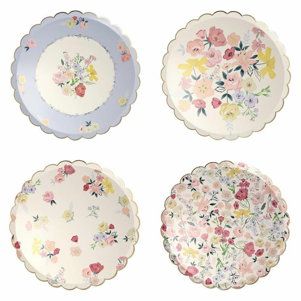 Meri Meri - English Garden Small Side Plates x8
