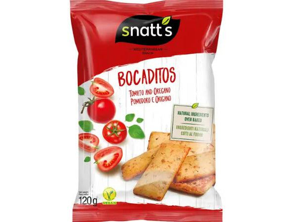 Vegan Bocaditos Tomato & Oregano - Snatt's 120gr Meats & Eats